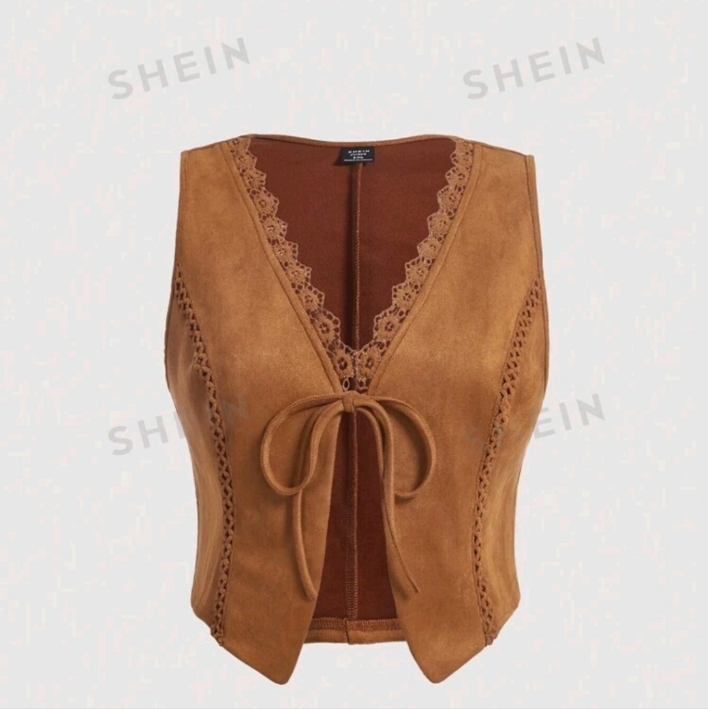 Shein crop vest